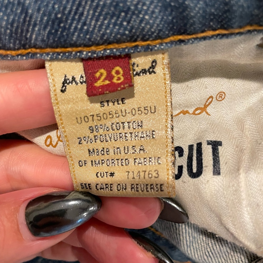 Seven for all mankind bootcut jeans. Size 28 - Picture 4 of 4